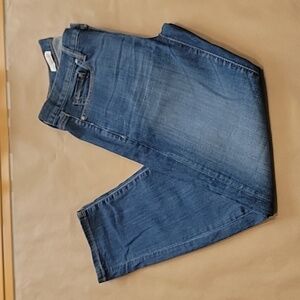 Gap 1969 Size 26 "Sexy Boyfriend" Jean in Bright Blue Wash, Gently Used Cond.